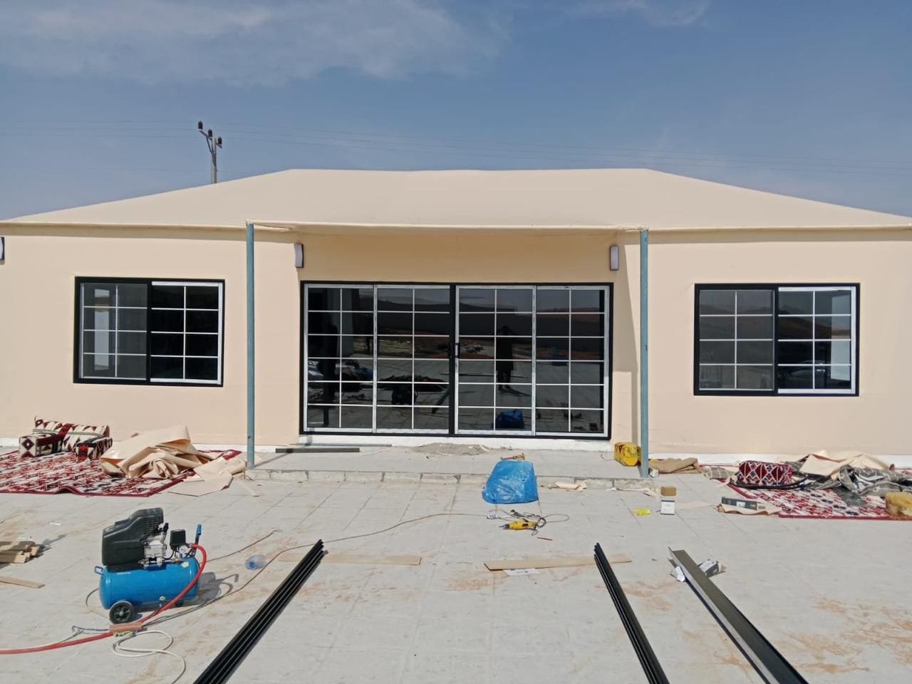 سواتر بلاستيك خشبية بالرياض
